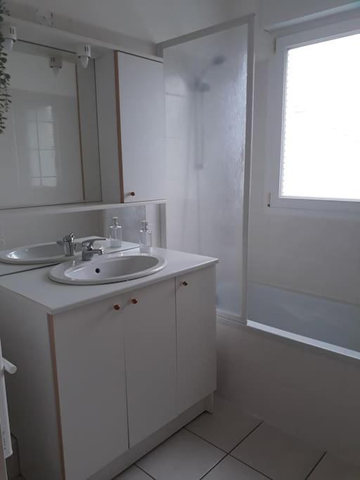 Appartement Au Rdc Avec Jardin Clos, Au Calme. Saint-Aubin-du-Cormier Екстериор снимка
